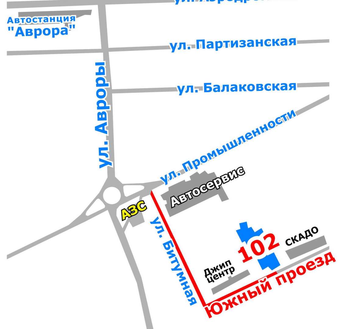 Авангард транспортная карта